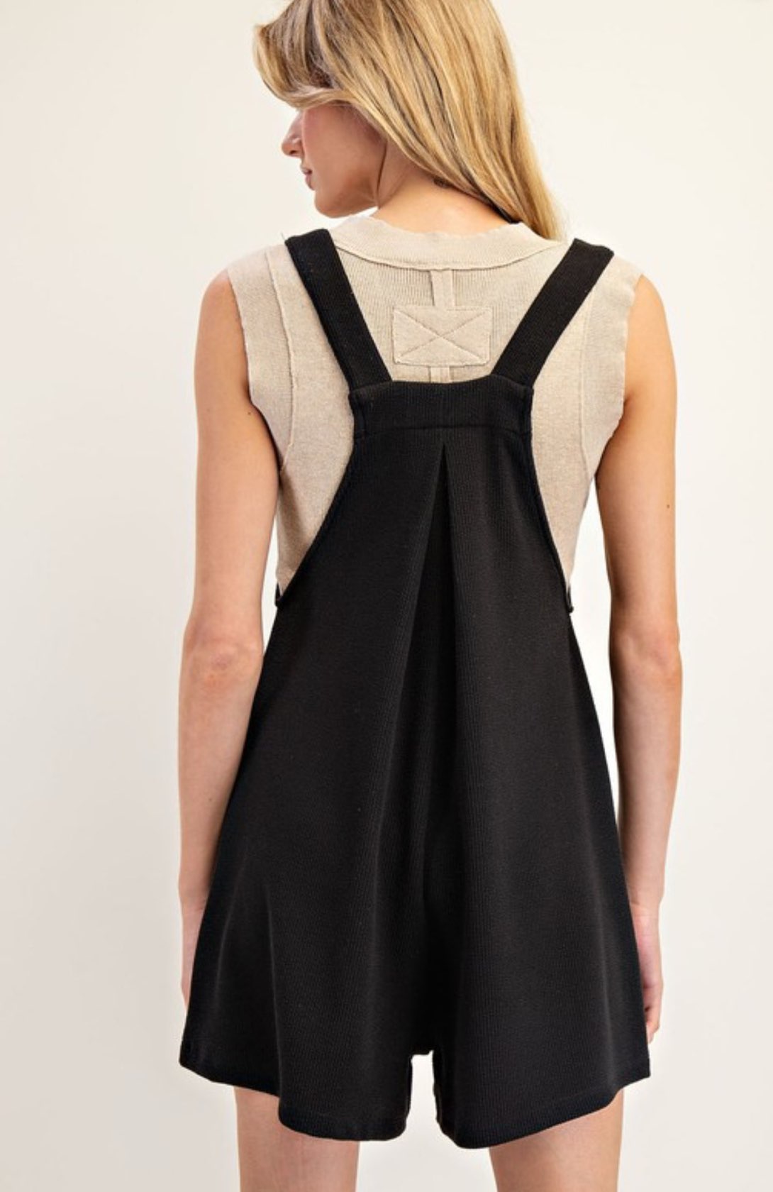 Lightweight Textured Overalls