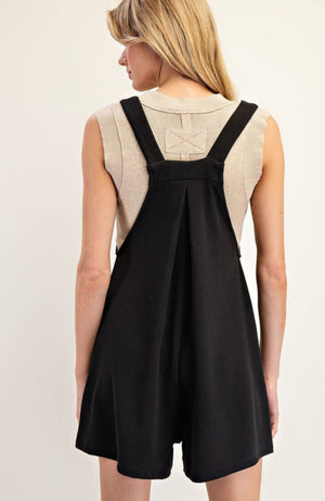 Lightweight Textured Overalls