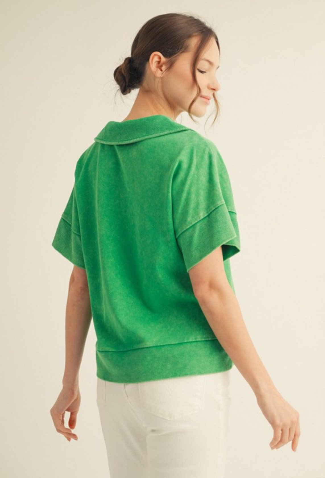 Casual Collar Top