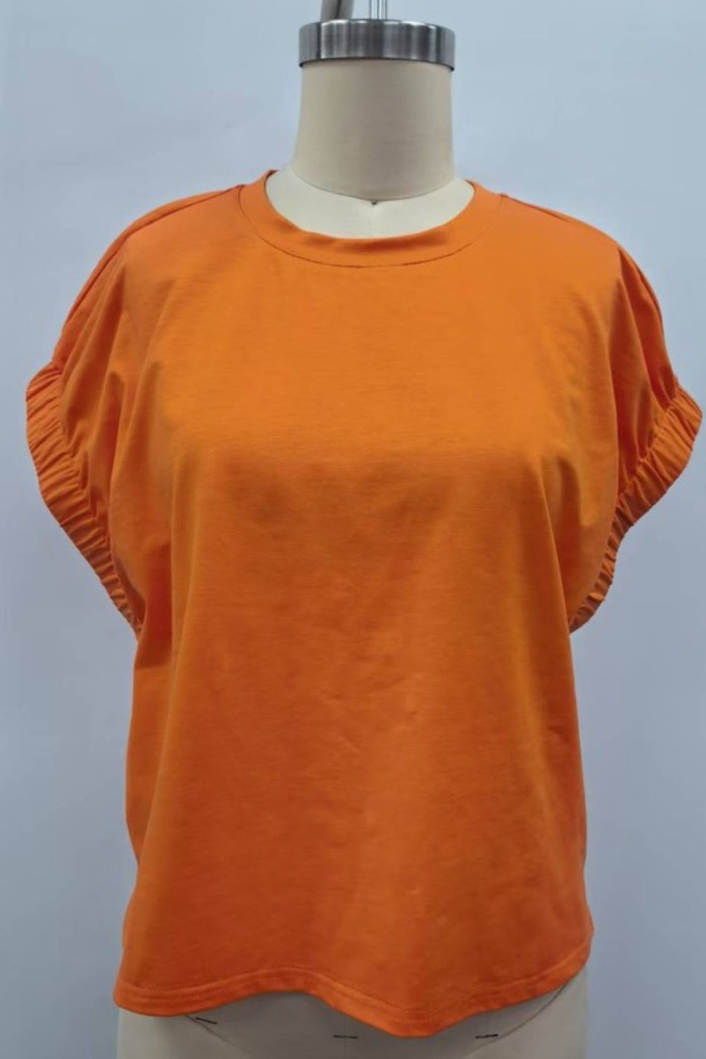 Elastic Sleeve Top
