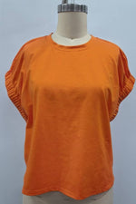 Elastic Sleeve Top