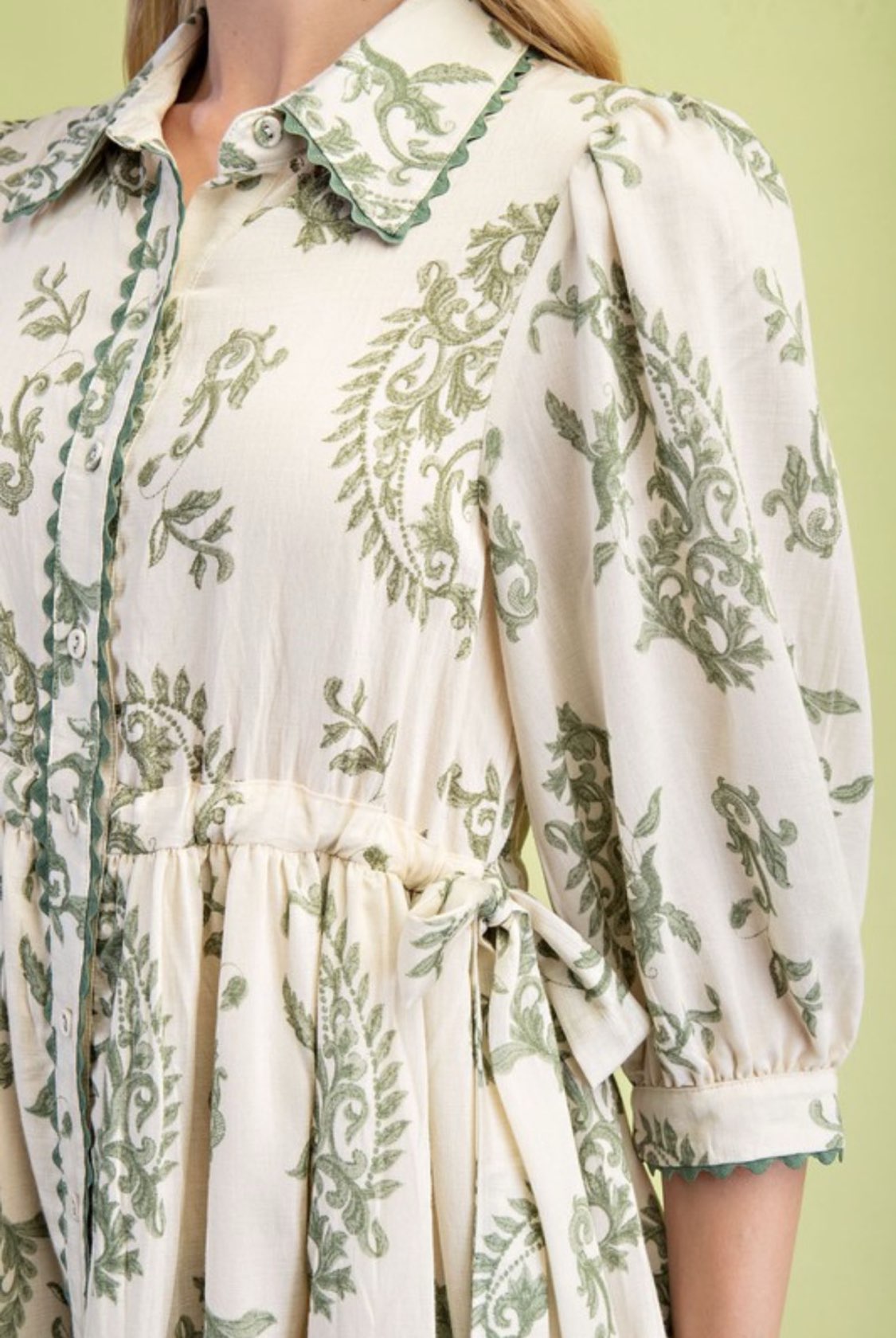 Side Tie Dress