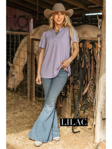Ribbed Boyfriend Top