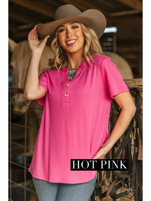 Ribbed Boyfriend Top