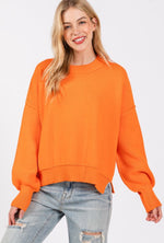 Ribbed Knit Sweater