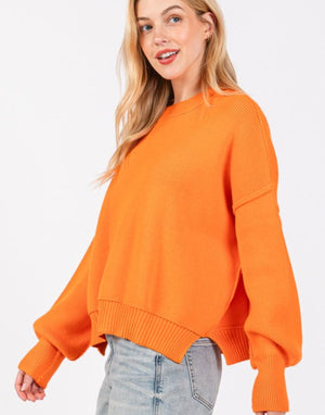 Ribbed Knit Sweater