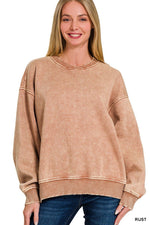 Oversized Fleece Pullover