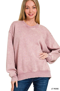 Oversized Fleece Pullover