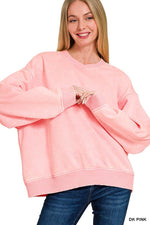 Oversized Fleece Pullover