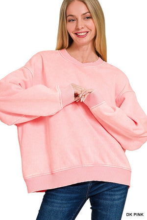 Oversized Fleece Pullover