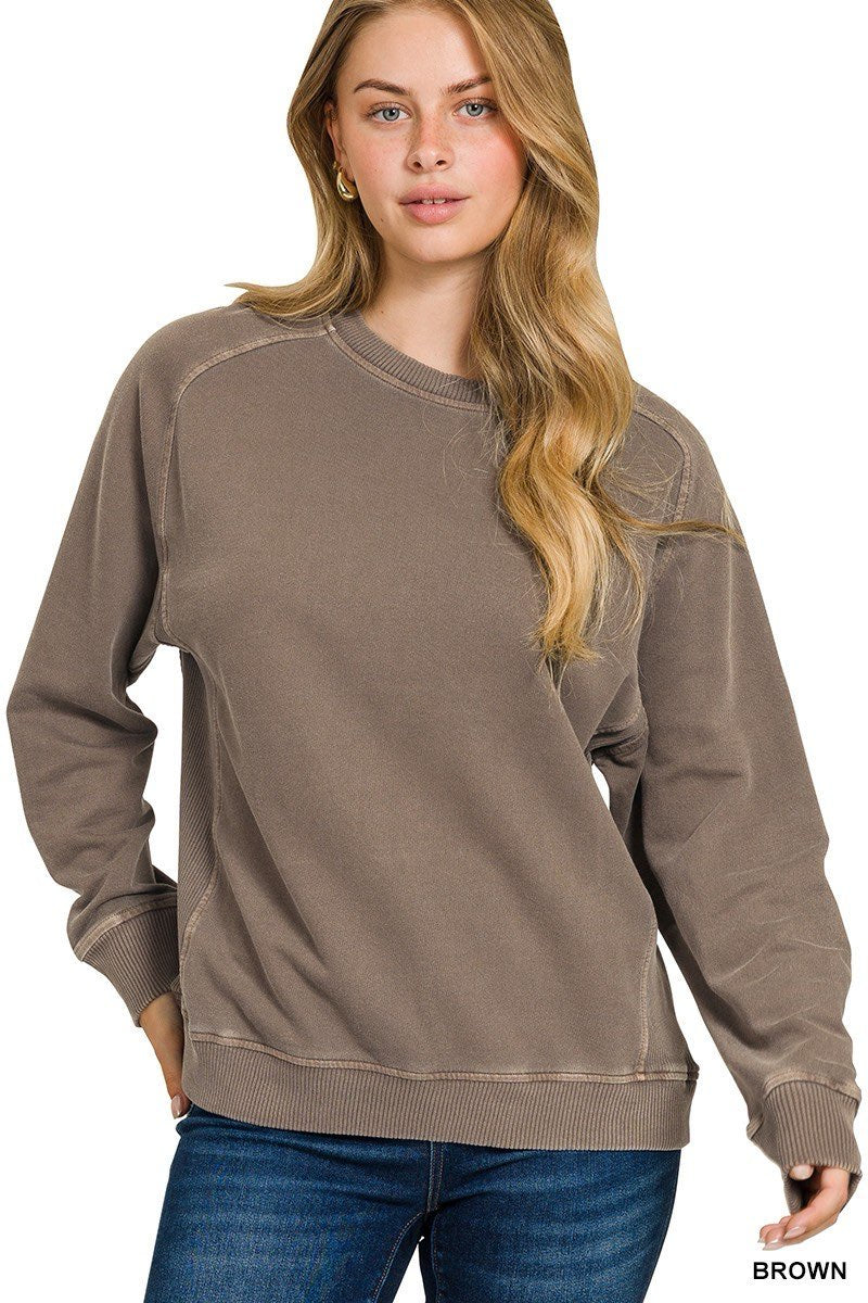 French Terry Pullover