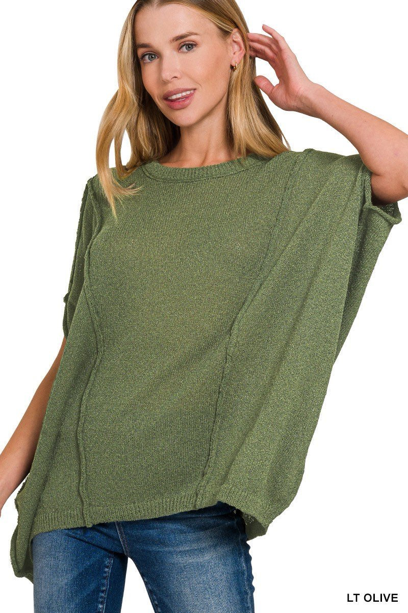 Drop Shoulder Pullover