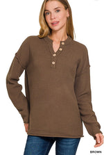 Four Button Henley