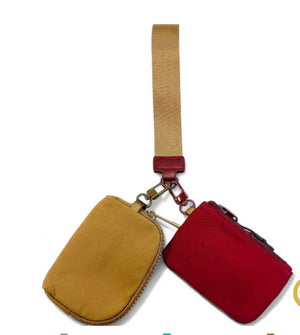 Dual Color Wristlet