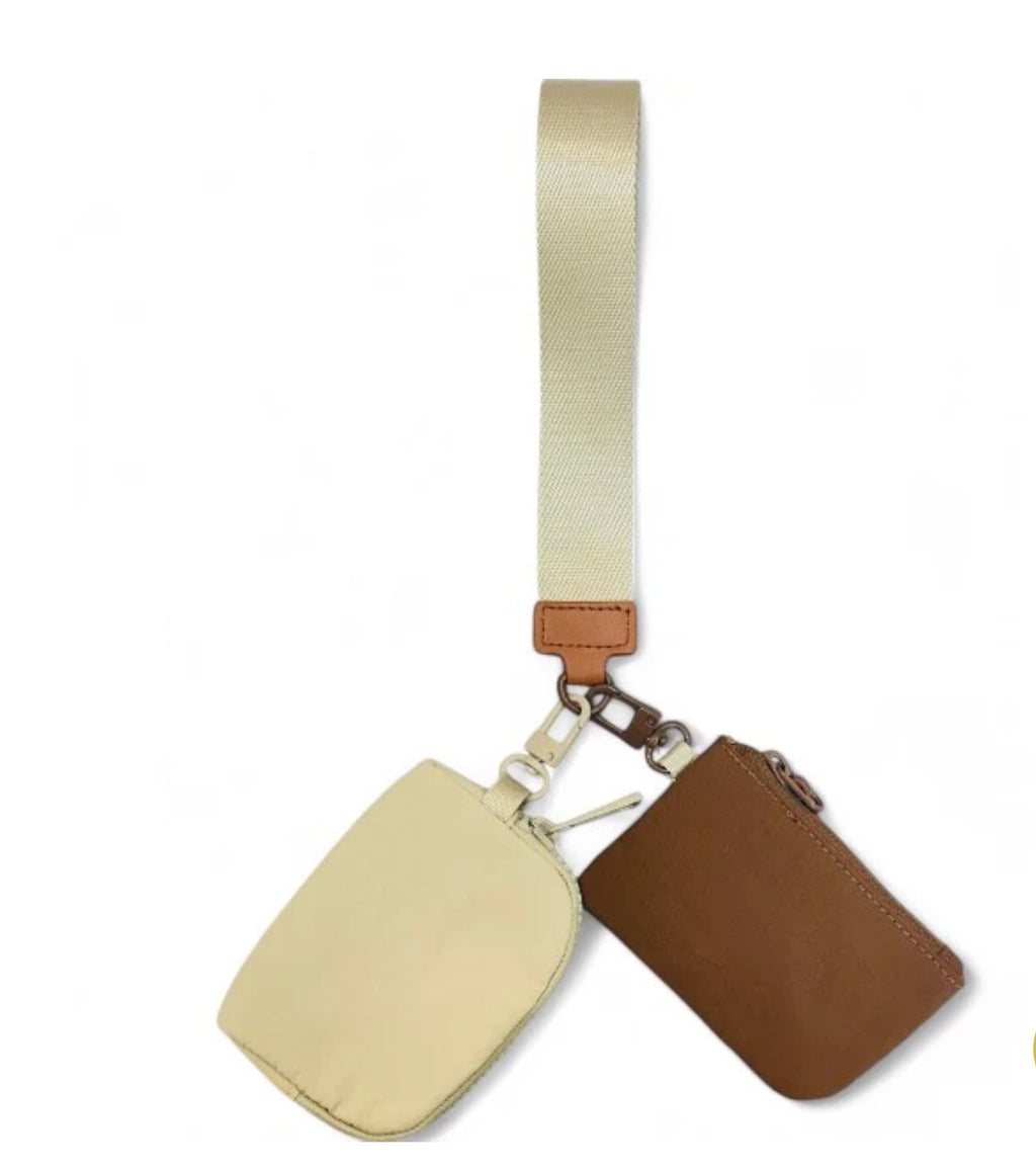 Dual Color Wristlet