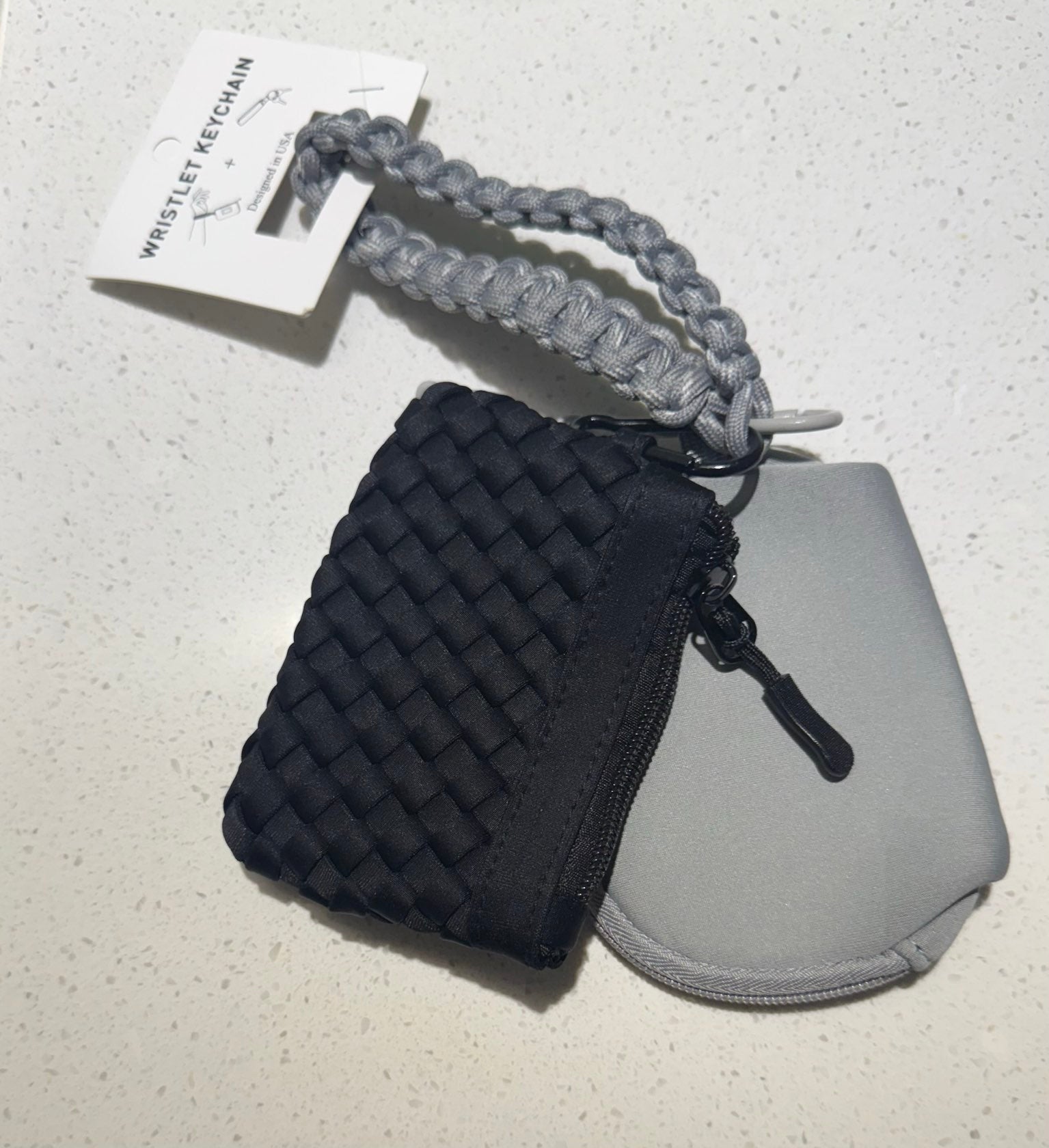 Woven Neoprene Wristlet