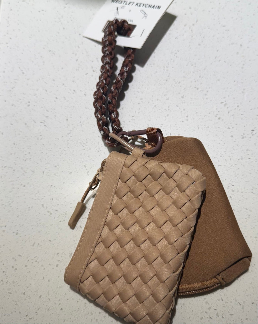 Woven Neoprene Wristlet