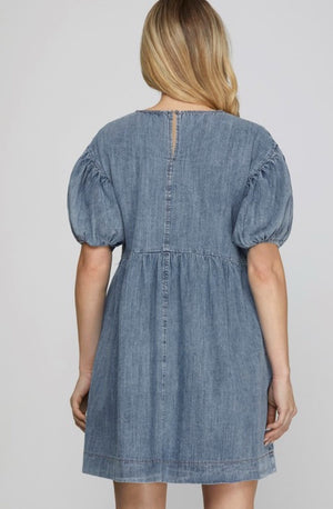 Denim Mini Dress
