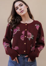 Floral Print Cardigan