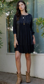 Boho Babydoll Dress