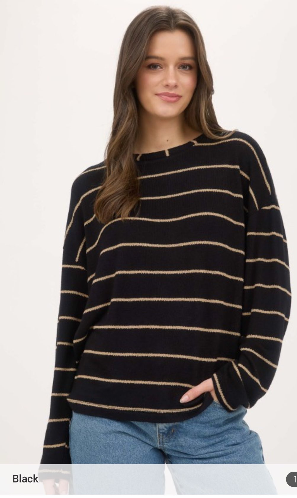 Drop Shoulder Sweater