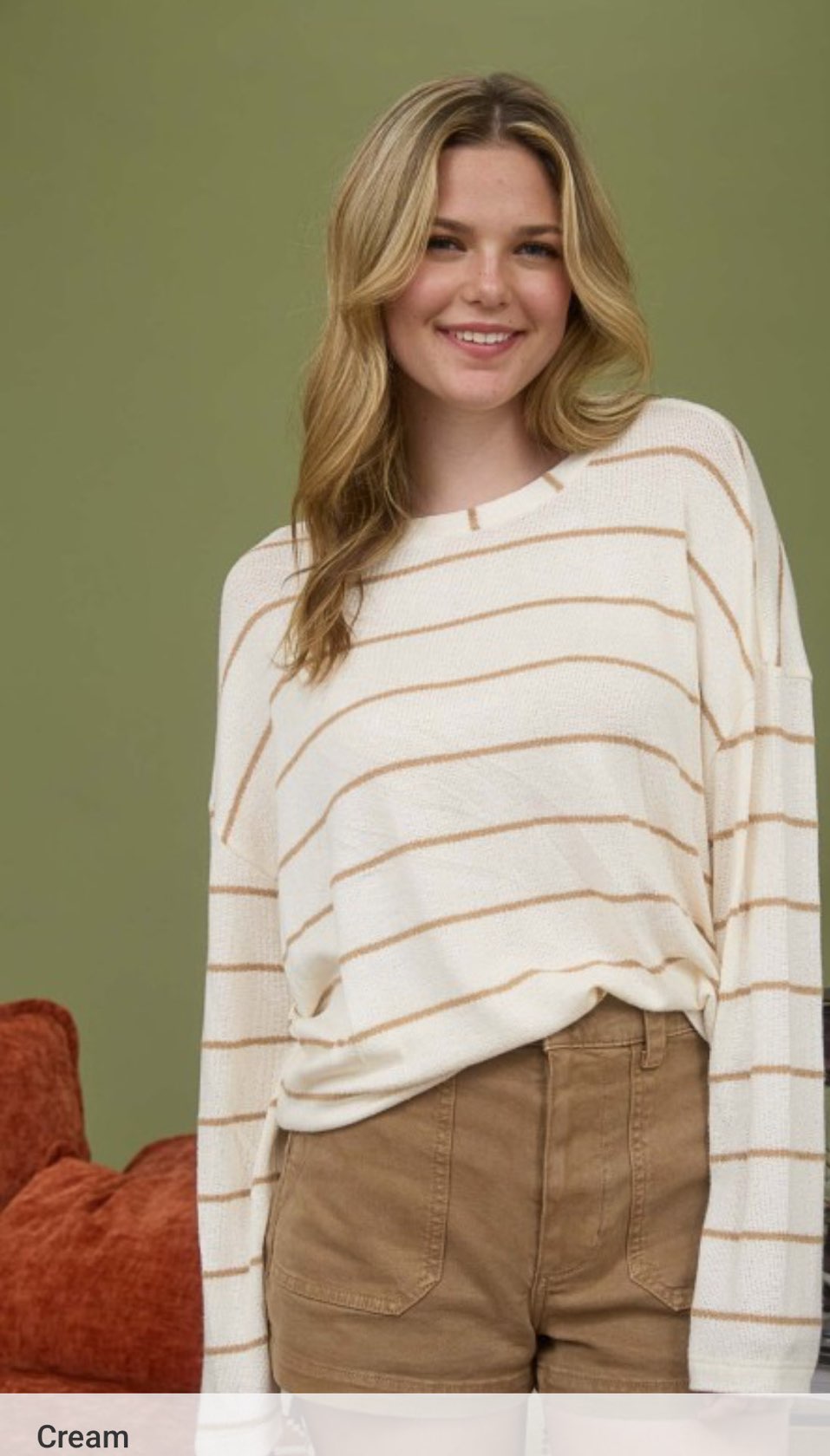 Drop Shoulder Sweater