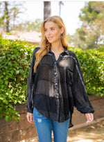 Dolman Embroidered Top