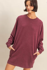 Oversized Sweatshirt Dress