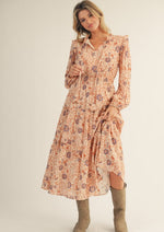 Boho Peasant Dress