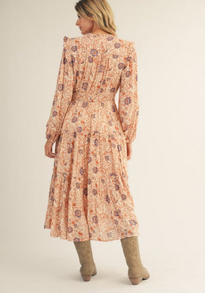 Boho Peasant Dress
