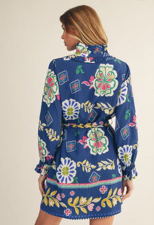 Waist Tie Boho Dress