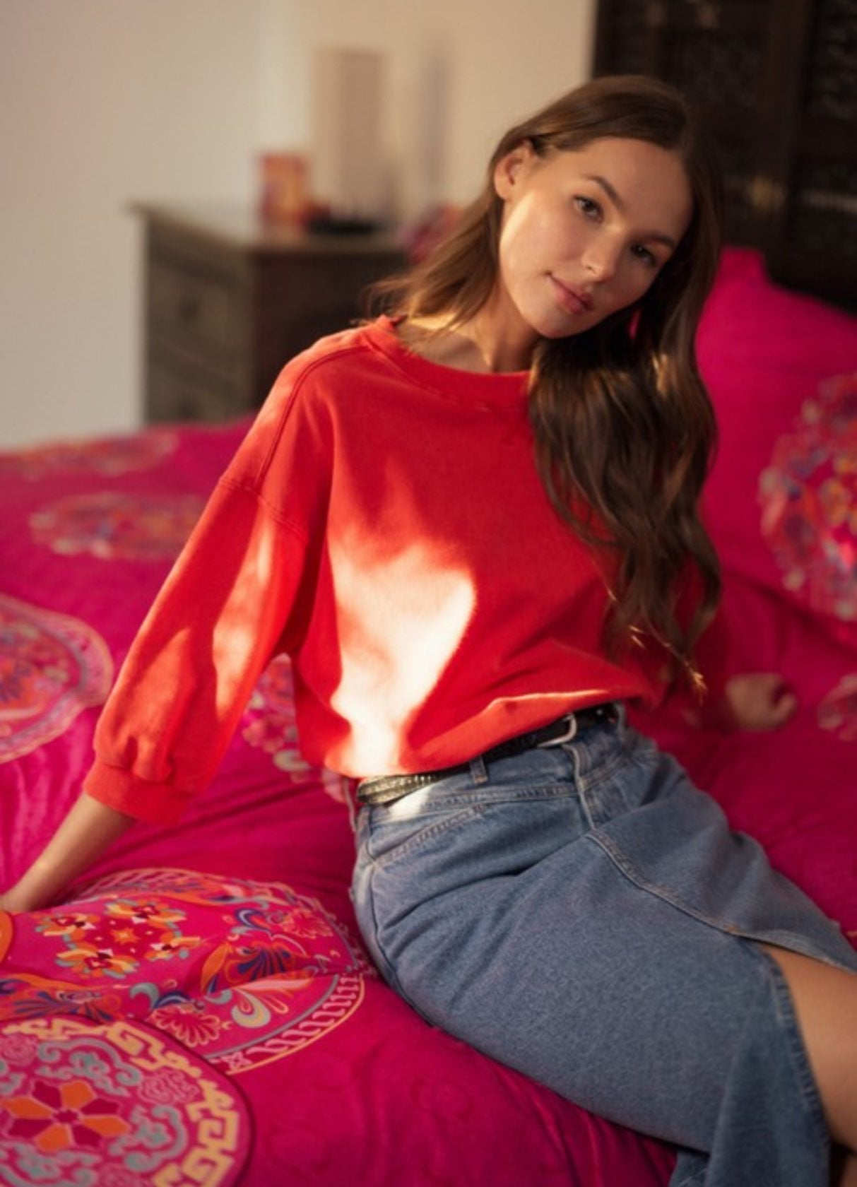 3/4 Dolman Sweatshirt