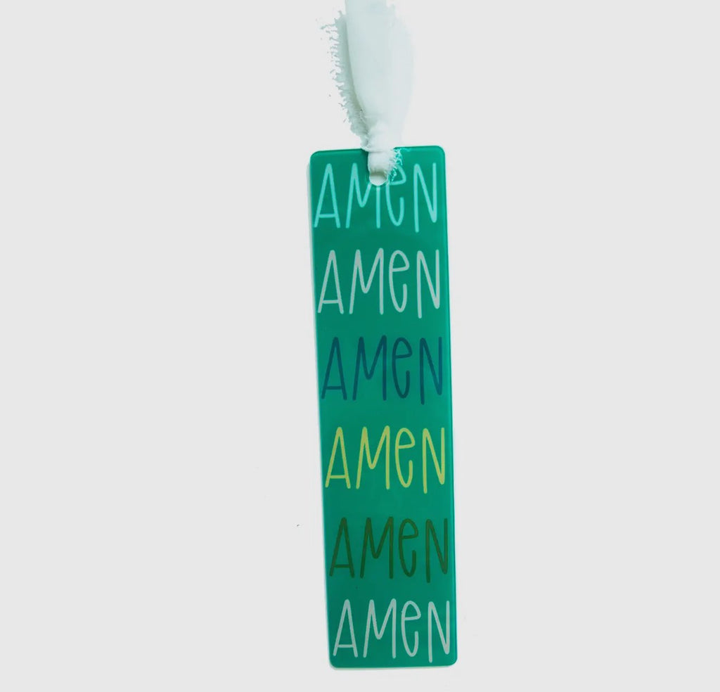 Amen Acrylic Bookmark