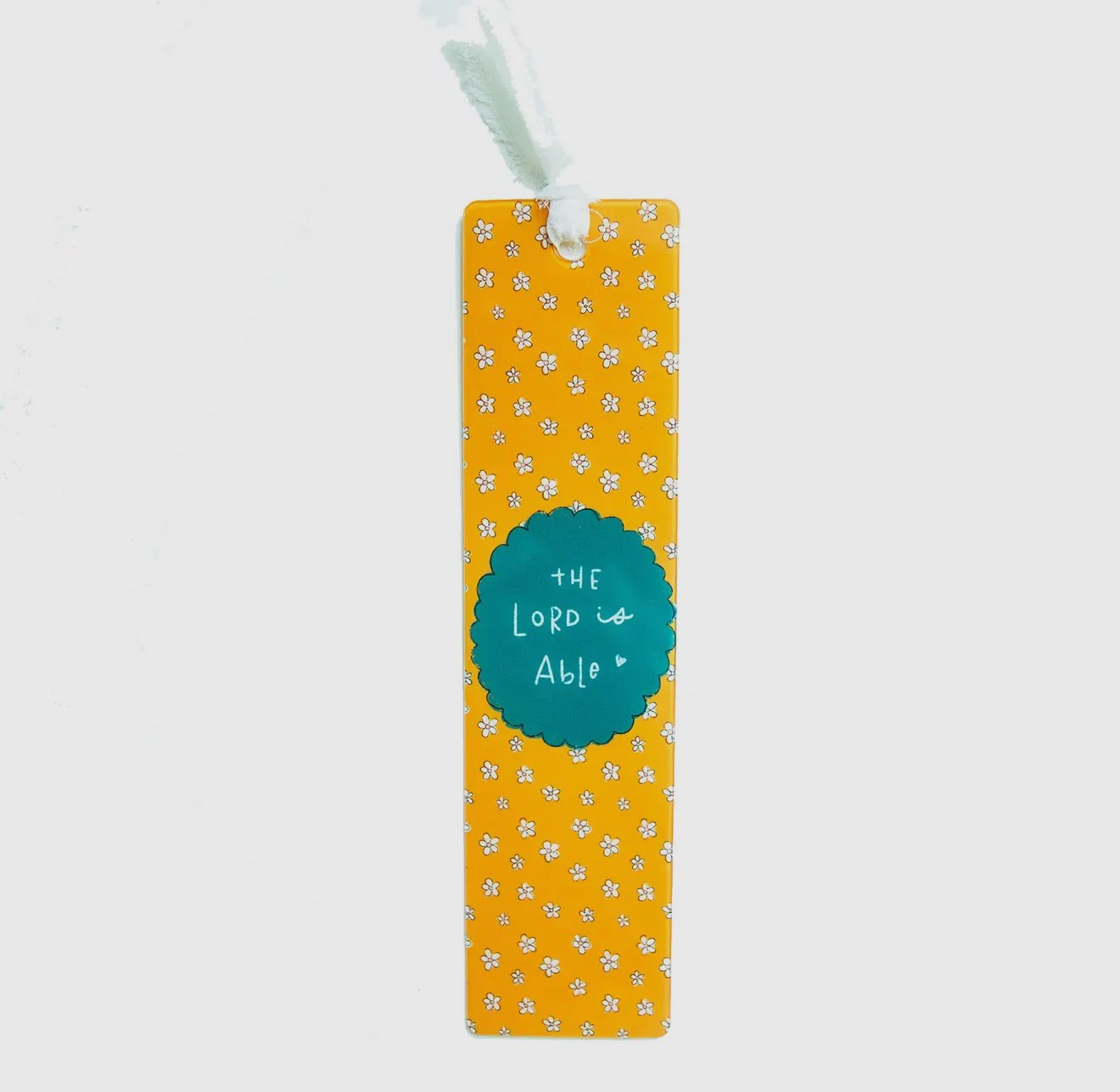 The Lord Is Able Acrylic Bookmark