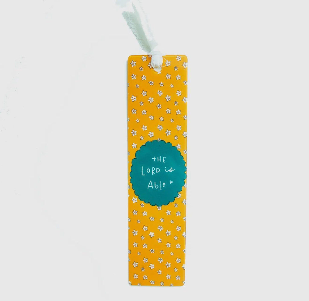 The Lord Is Able Acrylic Bookmark