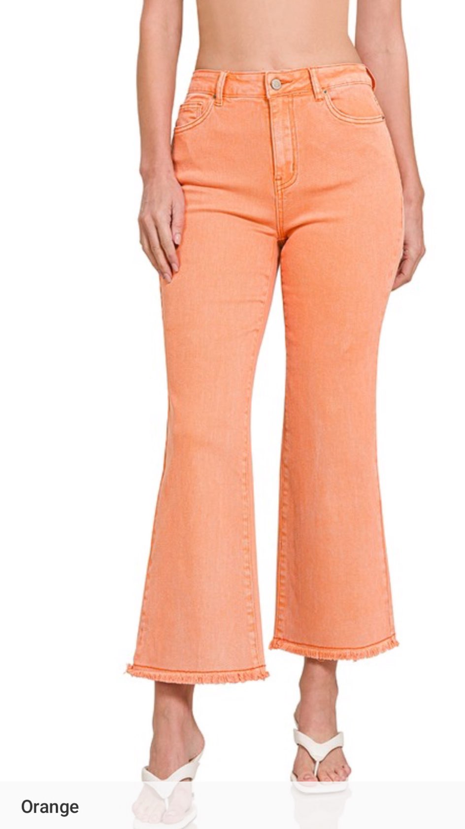 Frayed Hem Bootcut