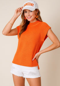 Cap sleeve Sweater