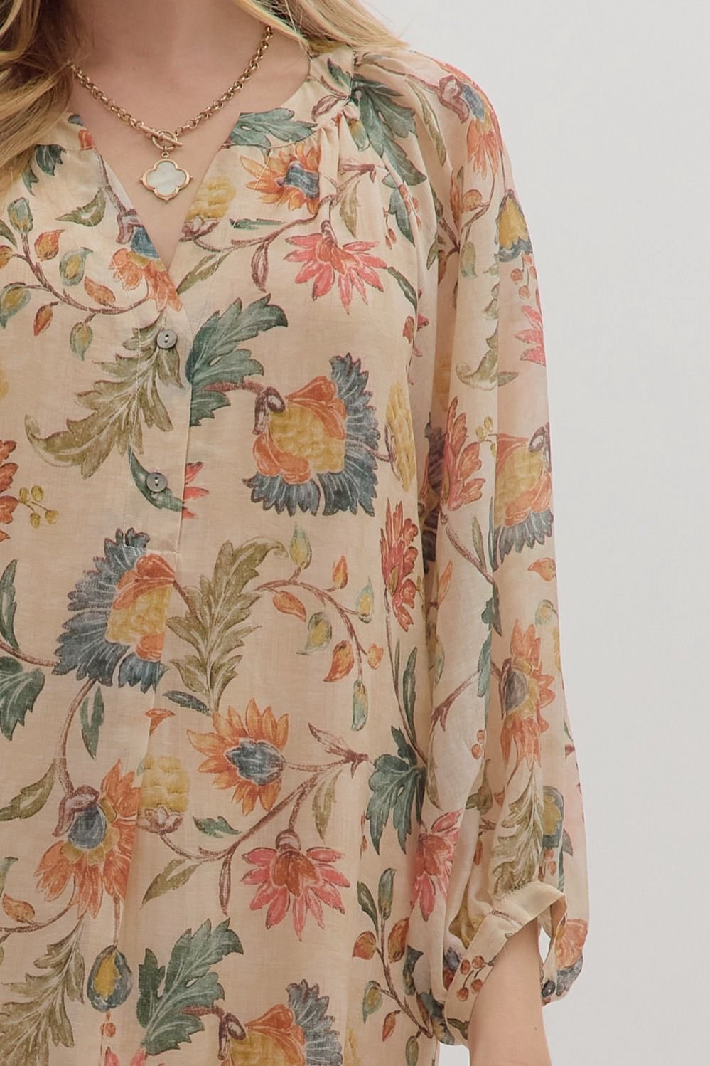 Botanical Midi Dress