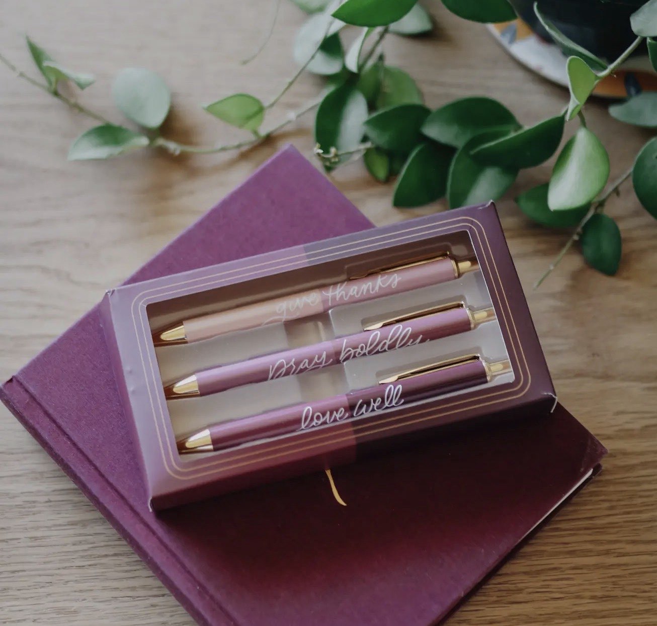 Rose Tone Pen Set