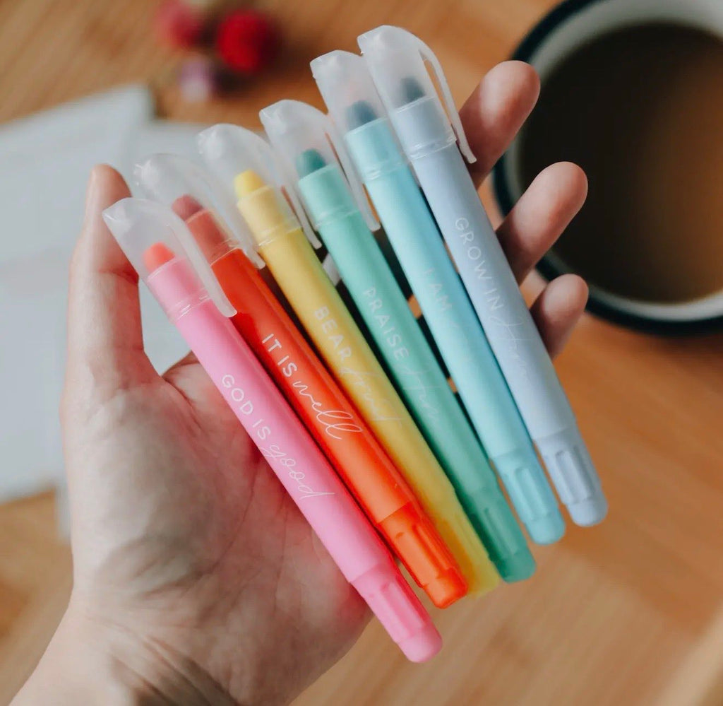 Pastel Bible Highlighter Set