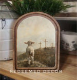 Large Arched Framed Art