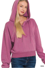 Half Zip Hoodie