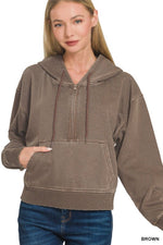 Half Zip Hoodie
