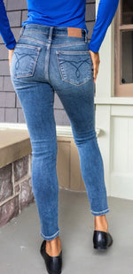 Judy Blue MR Thermal Skinny Jeans