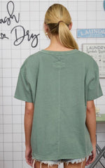 Relaxed  V-Neck Top