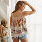 Boho Tiered Tank