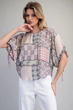 Bohemian Patchwork Top