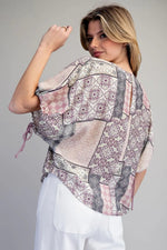 Bohemian Patchwork Top