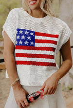 Flag Graphic Top