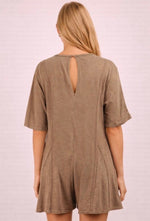 Mineral Wash Romper
